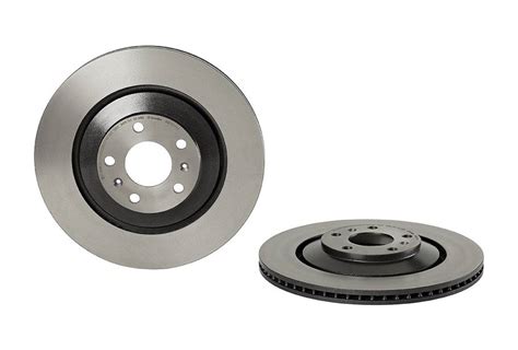 Audi Disc Brake Pad And Rotor Kit Rear Mm Ceramic Brembo