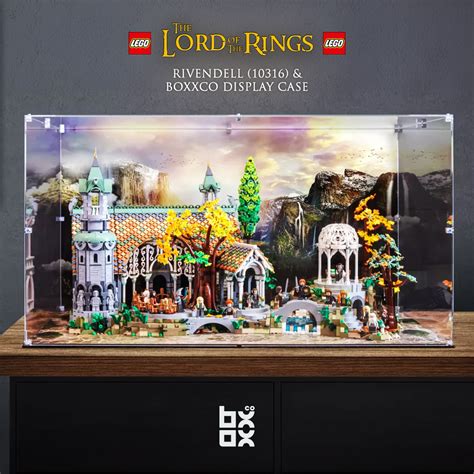 Lego Lord Of The Rings Rivendell Boxxco Display Case Paragon