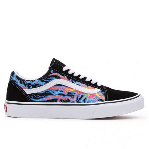 Shop Vans Electric Flame Old Skool Footwear Natterjacks