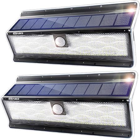 Ezbasics Solar Lights Outdoor Led Solar Motion Sensor Lights