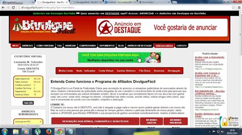 Como Ganhar Dinheiro Site Ptc Que Paga Na Hora YouTube