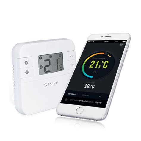 Rt I Salus Thermostat D Ambiance Num Rique Connect Rt