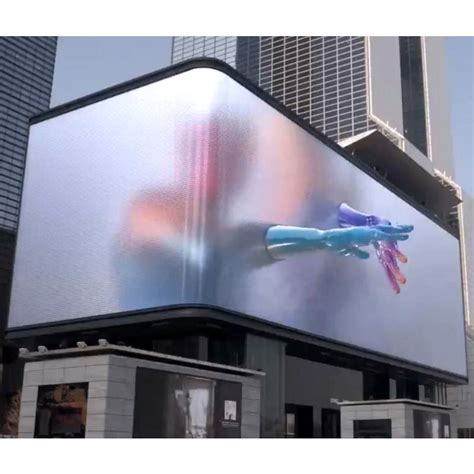 3D Naked Eyes Billboard Outdoor Giant Video Sign Board LED Display