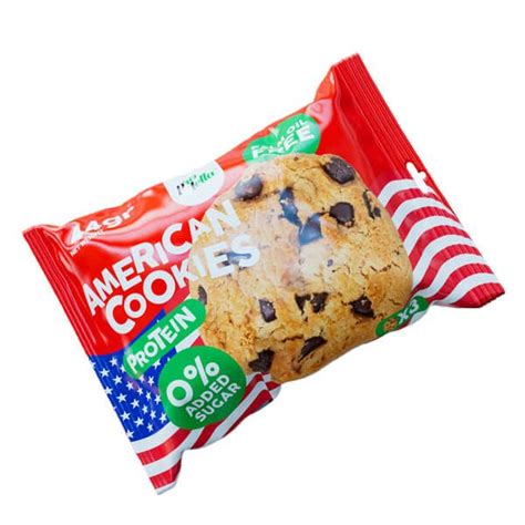 American Cookies 3 X 45gr Protella Süssigkeiten Und Kekse Moremuscle