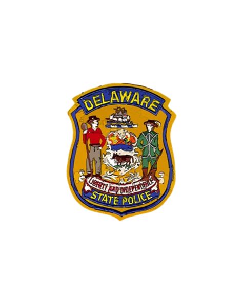 Delaware State Police Patch T Shirt