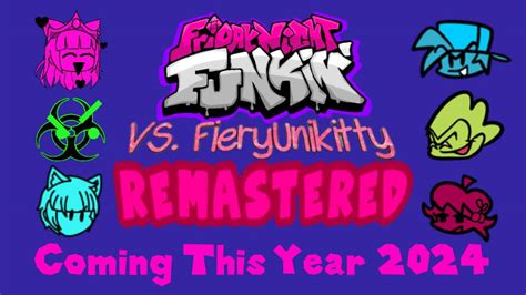 Fnf Fieryunikitty Remastered Coming Year 2024 By