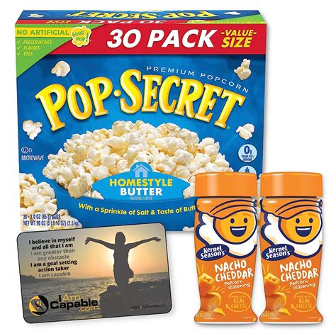 Amazon Pop Secret Microwave Popcorn Homestyle Butter Flavor