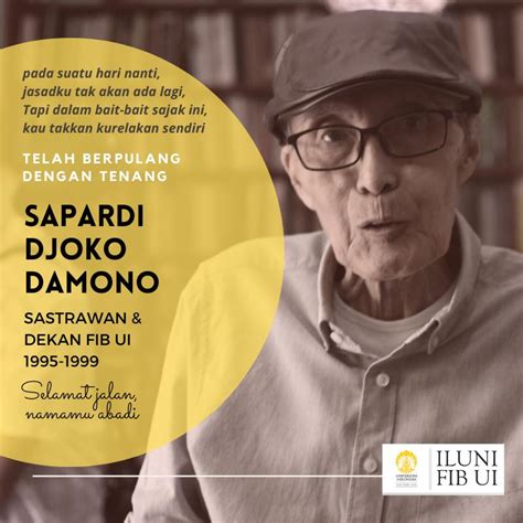 Detail Puisi Selamat Pagi Indonesia Sapardi Djoko Damono Koleksi Nomer 43