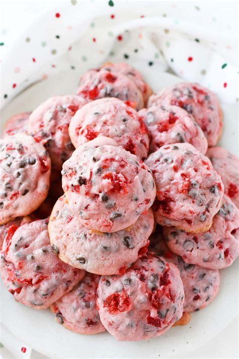 Maraschino Cherry Cookies Sizzling Eats