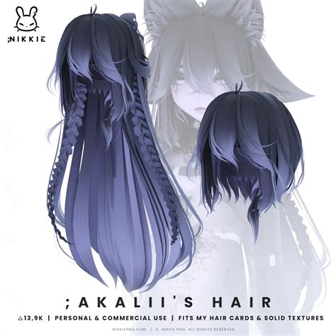 Akaliis Hair Vrmodels 3d Models For Vr Ar And Cg Projects