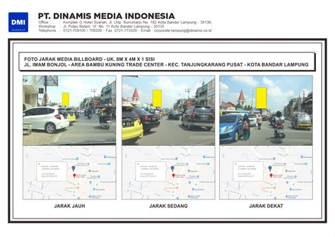 BILLBOARD Jl Imam Bonjol Pasar Bambu Kuning Bandar Lampung VF Tanjung