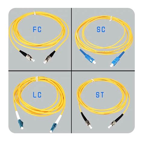 10pcs Lcupc Fcapc Fiber Optic Patch Cord 1 2 3 5 7 10m Simplex Singlemode Fc Lc Apc Optic Fibre