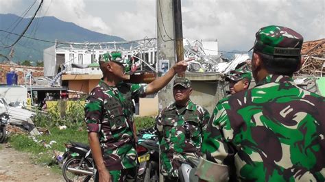 Pangdam III Slw Tinjau Lokasi Terdampak Bencana Angin Puting Beliung