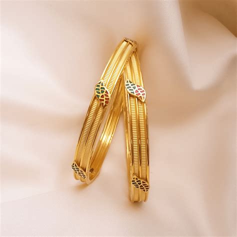 Elegant Gold Bangles For Everyday Wear Giriraj Jewellers