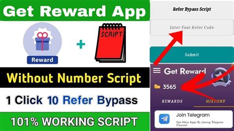 Get Reward App Unlimited Trick Get Reward App Refer Script Get