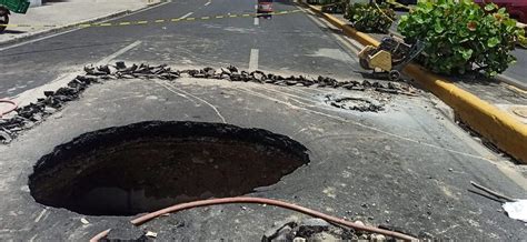 Video Se Registra Socavón En Avenida Las Carreras Santiago El