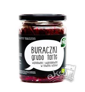 Buraczki grubo tarte BIO 480g Folwark Wąsowo sklep internetowy Poznań