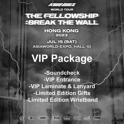 Ateez World Tour The Fellowship Break The Wall In Hong Kong