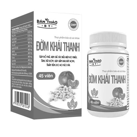 Đờm Khái Thanh, hỗ trợ hạn chế các biểu hiện ho nhiều