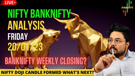 Nifty Banknifty Friday Analysis Levels 20th Jan 2023 Nifty Doji