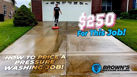 For This Driveway How To Price Out A Driveway Pressure Washing