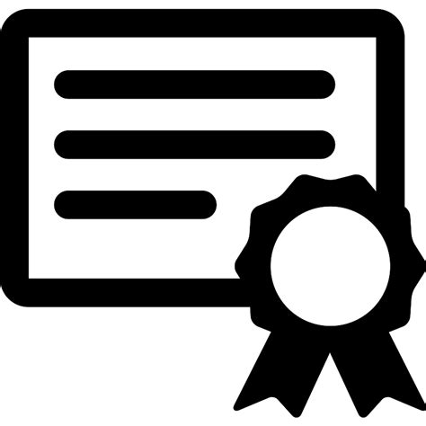 Certification File Vector Svg Icon Svg Repo