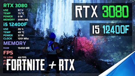 Fortnite Rtx Max Settings Raytracing I F Youtube