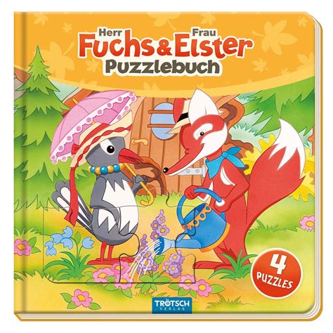 Amazon In Buy Tr Tsch Unser Sandm Nnchen Puzzlebuch Mit Puzzle Fuchs