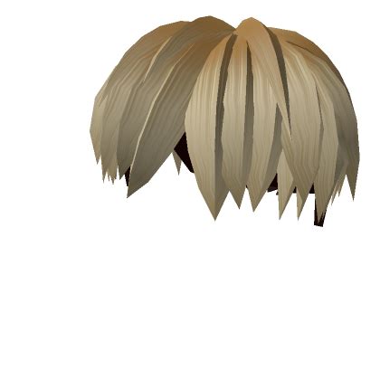 Blonde Messy Anime Hair Roblox Item Rolimon S