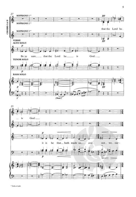Jubilate Deo Von William Walton Download Noten Für Gemischten Chor