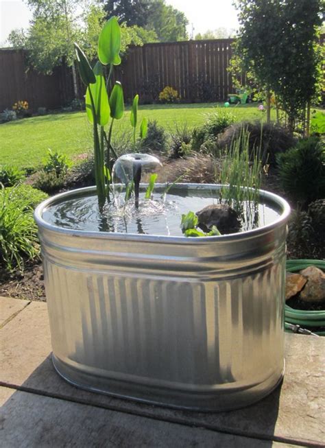 10+ Galvanized Water Trough Fountains – HOMYRACKS