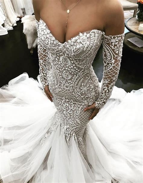 The Most Blazing Patterns Of Wedding Dresses Is The Mermaid Dresses