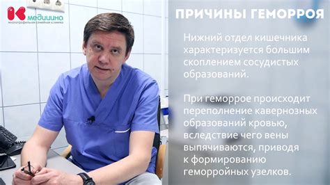Причины возникновения геморроя - YouTube