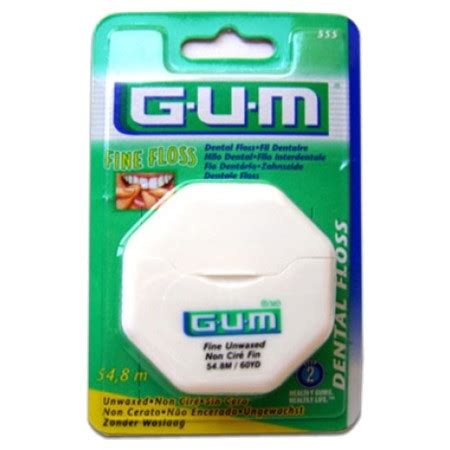 Prix De Gum Fine Floss Fil Dentaire Cylindr Non Cire M Avis Conseils