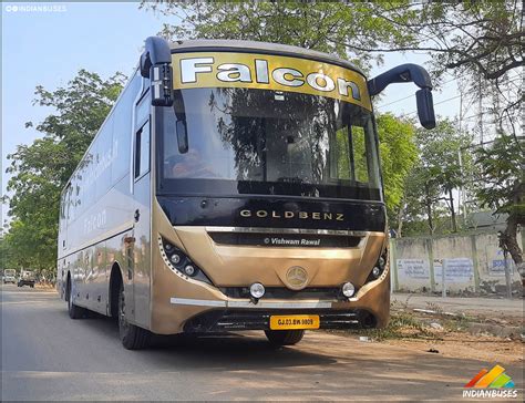 Bharat Benz Ac Sleeper Bus Falcon Travels Falcon Bus L Flickr