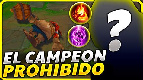 Juego El Campeon Prohibido De League Of Legends Y Descubre Por