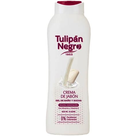 Comprar Gel De Ba O Tulip N Negro Crema De Jab N Ml