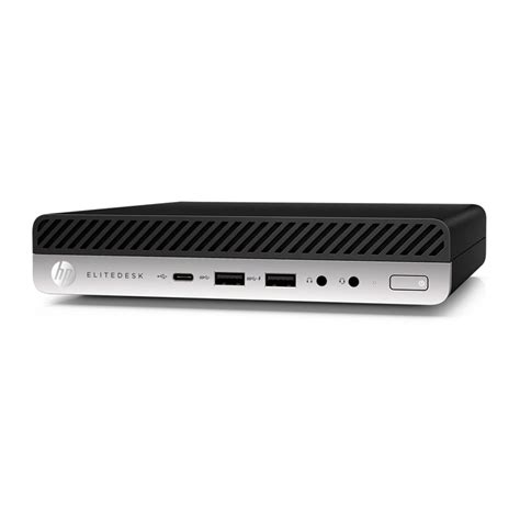 Hp Elitedesk G Desktop Mini Pc Microgold