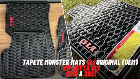 Volkswagen Jetta Gli A Tapete Monster Mats Original Oem