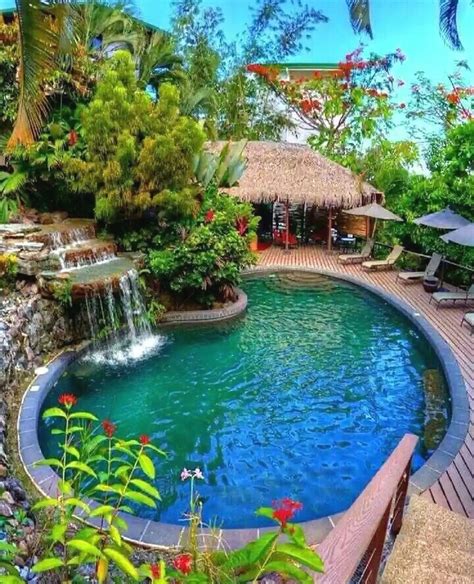 33 Tropical Swimming Pool Designs for Those Who Daydream | Backyard ...