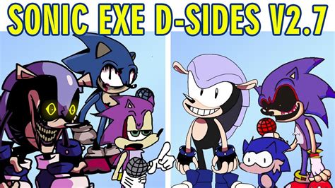 Friday Night Funkin Vs Sonic Exe D Sides V Fnf Mod Hard Youtube