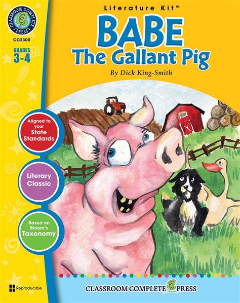 Babe: The Gallant Pig - Novel Study Guide - Grades 3 to 4 - Print Book ...