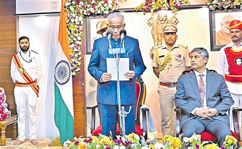 Justice Narender Takes Oath As Ap High Court Judge Sakshi Education