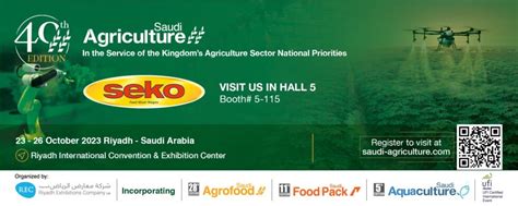 Saudi Agriculture 2023 Seko Industries