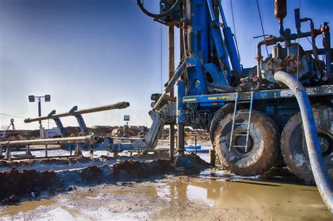 Drilling Rig Drilling Deep Wells Coring Stock Photo Image Of Hole