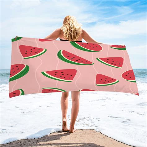 Lwzwm Beach Towels Clearance 30x59in Microfiber Beach Towel Beach Blankets Polyester Travel