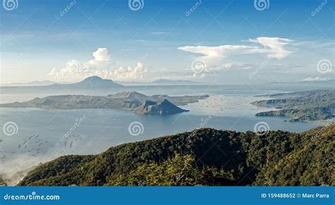 Taal Volcano Taal Lake Mount Taal Batangas Tagaytay Stock Photo