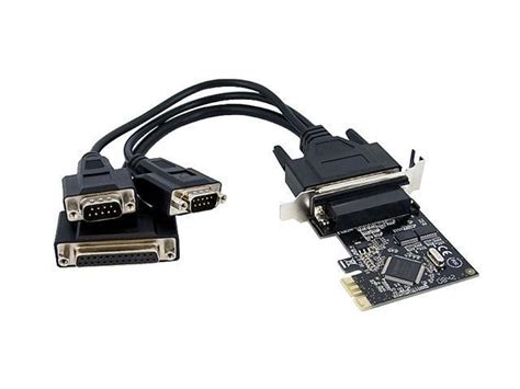 Startech Ports Serial And Port Parallel Pci Express Combo Card