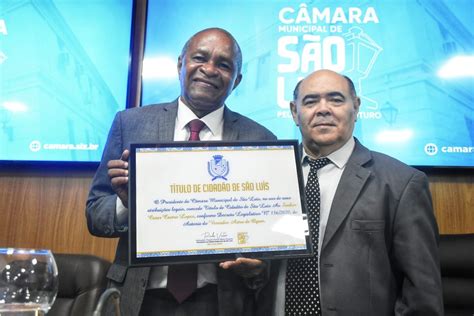 Homenagem Cidad O Ludovicense Astro De Ogum Entrega Honraria Ao Ex