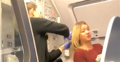 ‘drunk Plane Passenger Threw Up In Womans Hair Before Crew Wipe It